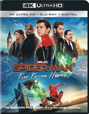 Cover for Spider-man: Far from Home (4K Ultra HD) (2019)