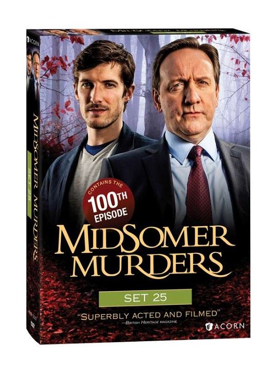 Cover for Midsomer Murders Set 25 (DVD) (2014)