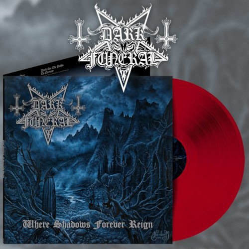 Cover for Dark Funeral · Where Shadows Forever Reign (Clear Red Vinyl LP) (LP) (2022)
