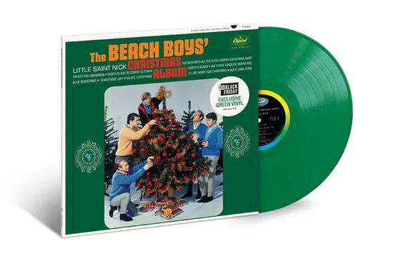 Cover for The Beach Boys · The Beach Boys' Christmas Album (Green Vinyl) (LP) [Black Friday 2023 edition] (2023)