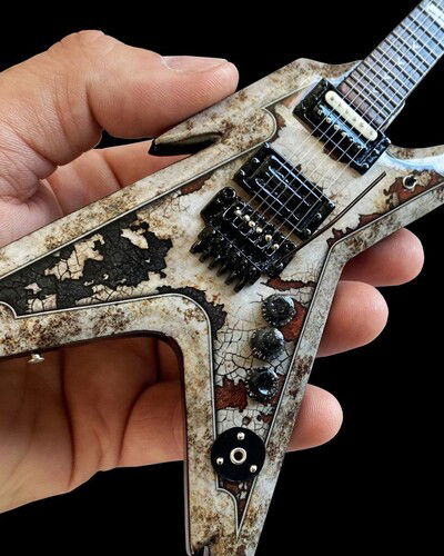 Cover for Dimebag Darrell Pantera Razorback Mini Guitar (MERCH) (2021)