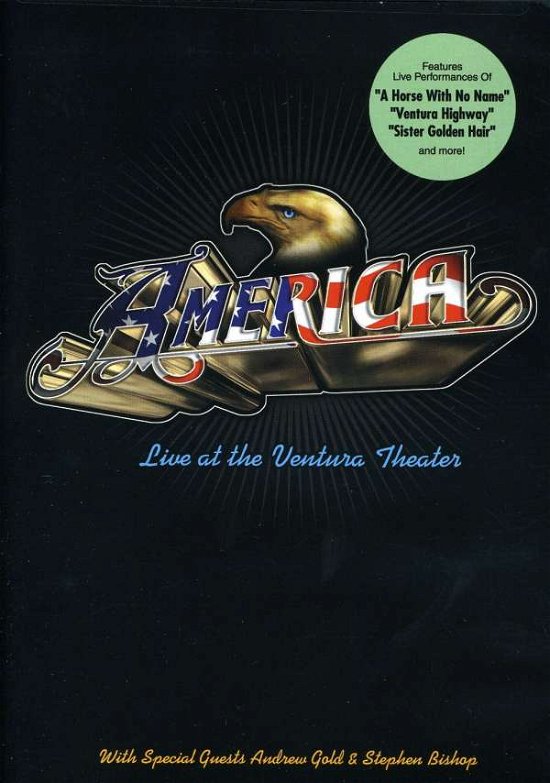 Cover for America · America - Live at the Venturatheate (DVD) (2010)