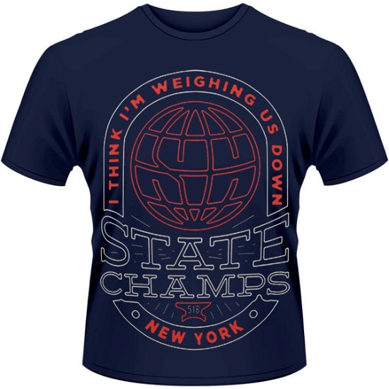 Cover for State Champs · Down (T-shirt) [size S] [Blue edition] (2015)