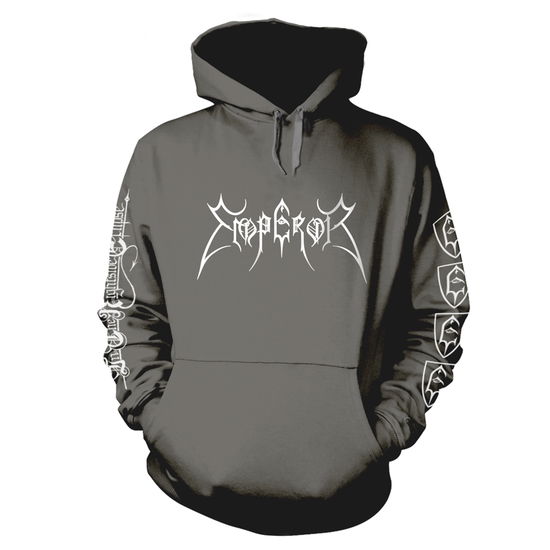 Cover for Emperor · In the Nightside Eclipse (Black and White) (Hoodie) [size S] [Grey edition] (2019)