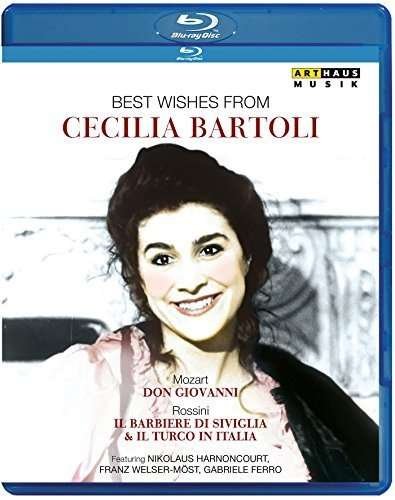 Cover for Mozart / Bartoli / Radio Symphony Orchestra · Best Wishes from Cecilia Bartoli (Blu-ray) (2016)