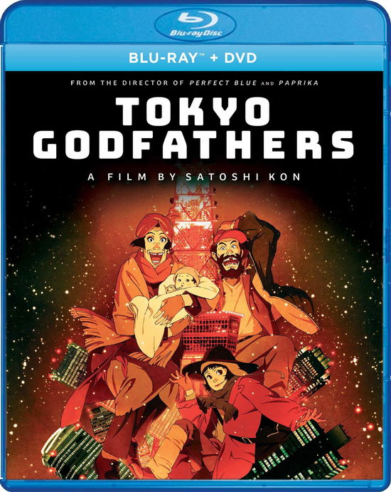 Tokyo Godfathers - Blu-ray - Elokuva - INDEPENDENT, FOREIGN, DRAMA, ANIME, ANIM - 0826663201796 - tiistai 2. kesäkuuta 2020