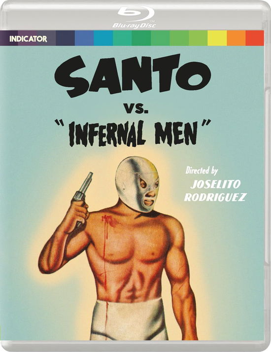 Cover for Santo vs Infernal men (Blu-ray) (2023)