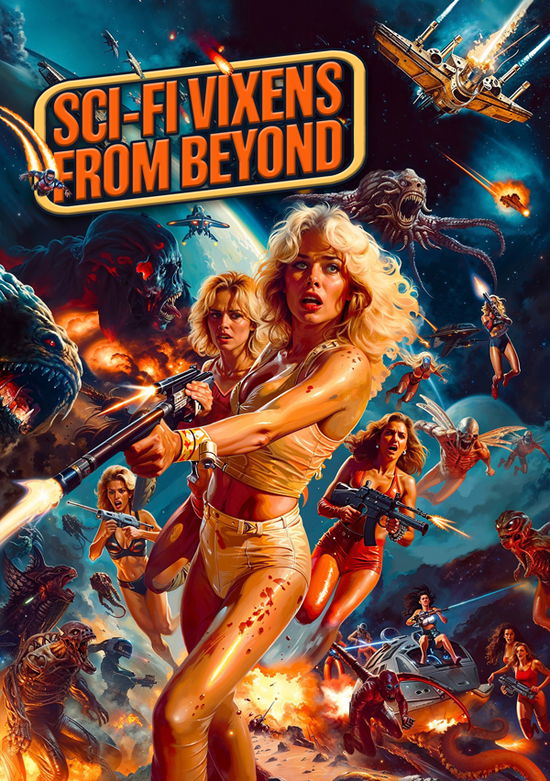 Cover for Feature Film · Sci-fi Vixens from Beyond (DVD) (2024)