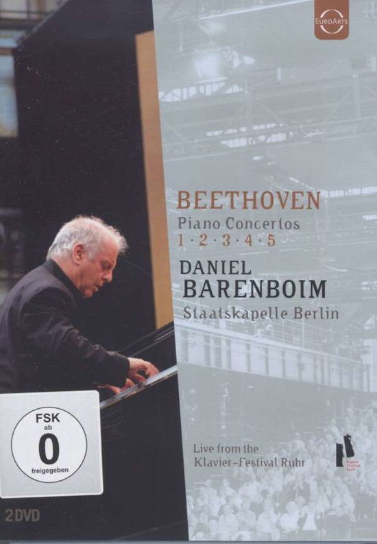 Cover for Ludwig Van Beethoven · Integrale Dei Concerti Per Pianoforte (DVD) (2011)