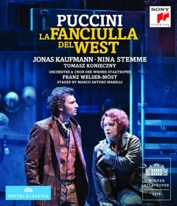 Cover for Puccini Giacomo · La Fanciulla Del West (Blu-ray) (2018)