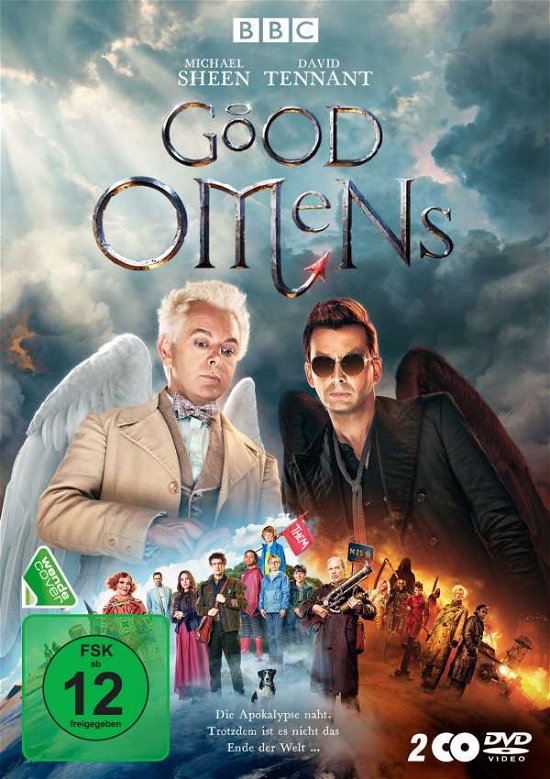 Cover for Sheen,michael / Tennant,david / Mcdormand,frances/+ · Good Omens (DVD) (2019)