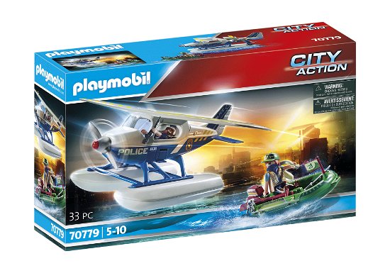 Cover for Playmobil · Playmobil 70779 Politiewatervliegtuig Achtervolging (Toys)