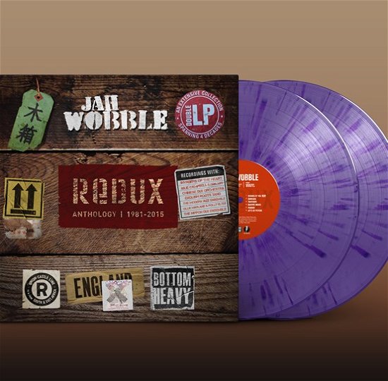 REDUX (Natural With Purple Splatter Double LP) - Jah Wobble - Musik - 30 HERTZ - 5013929304796 - 22. April 2023
