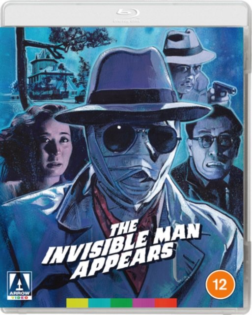 Cover for Invisible Man The BD · The Invisible Man Appears / The Invisible Man vs The Human Fly (Blu-ray) (2021)