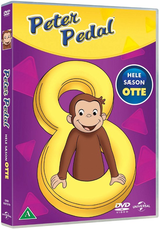 Cover for Peter Pedal · Hele Sæson 8 (DVD) (2016)