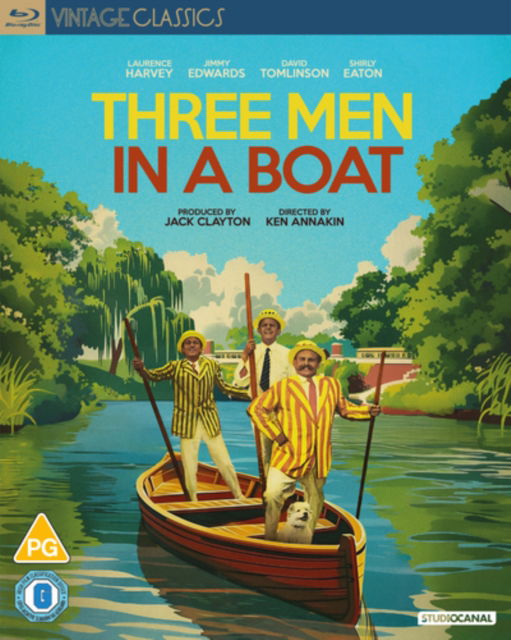 Three Men In A Boat - Three men in a Boat BD - Movies - STUDIOCANAL - 5055201848796 - August 19, 2024