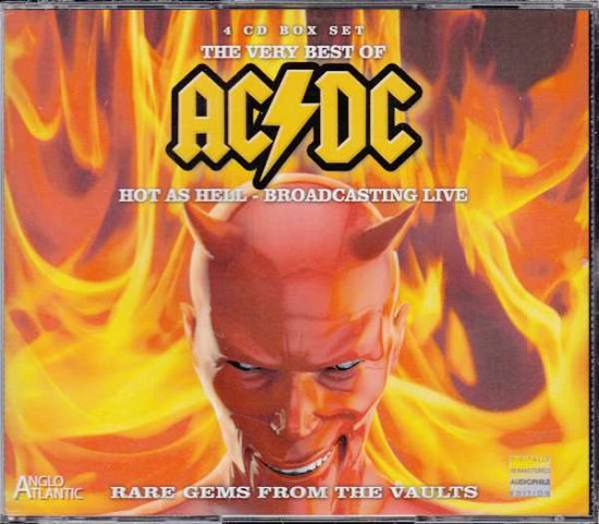 Cover for AC/DC · The Very Best Of The Bon Scott Era Broadcasting Live (CD) (2016)