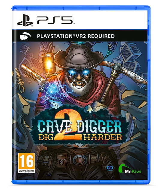 Cover for Perp Games · Cave Digger 2 Dig Harder For Playstation VR2 PS5 (Toys)