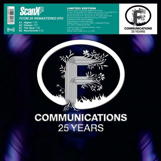 Fcom 25 Remastered Ep2 - Scan X - Muzyka - F COMMUNICATIONS - 5400863024796 - 9 października 2020