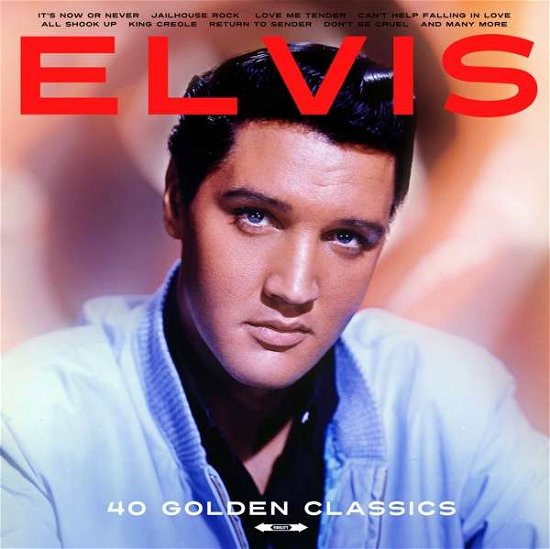 Cover for Elvis Presley · 40 Golden Classics (LP) (2022)