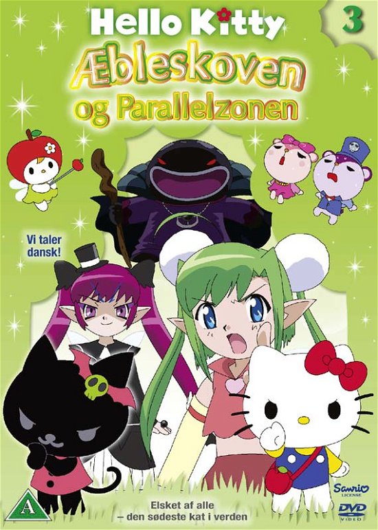 Cover for Hello Kitty · Hello Kitty - Æbleskoven og Parallelzonen 3 (DVD) (2014)