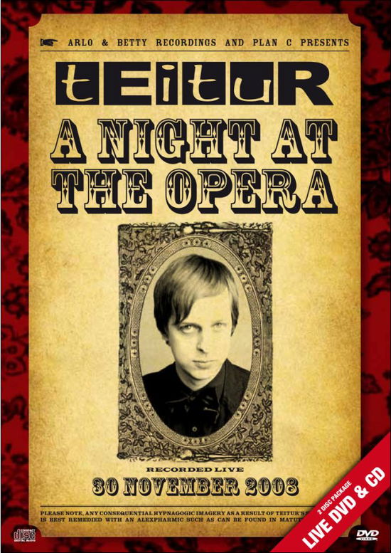 A Night at the Opera - Teitur - Musiikki - LOCAL - 7332181032796 - maanantai 29. maaliskuuta 2010