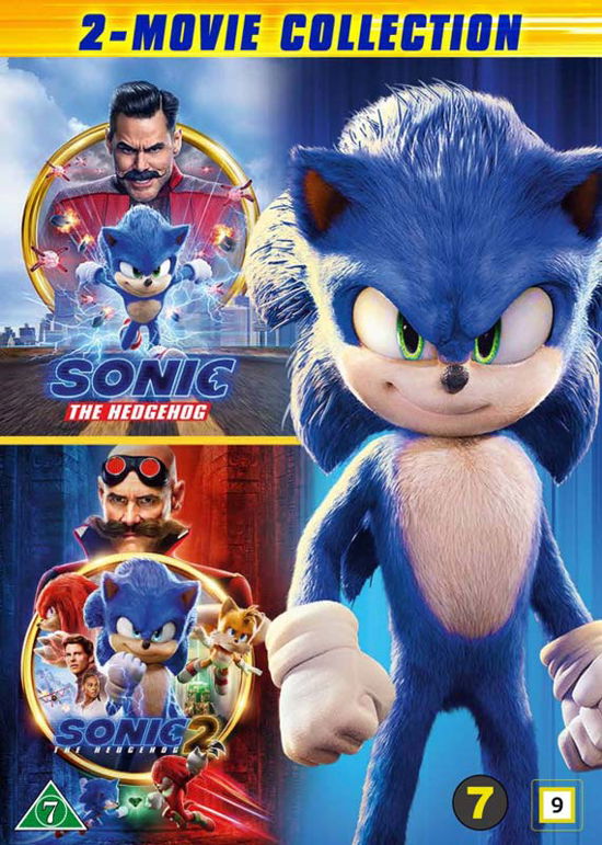 Cover for Sonic the Hedgehog 1+2 (DVD) (2022)