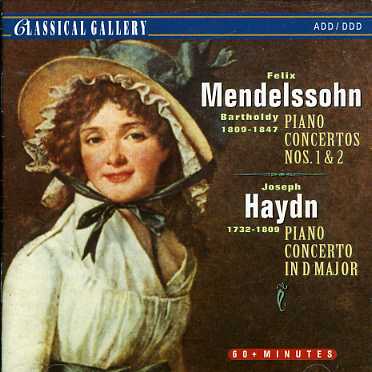 Mendelssohn: Pno Ctos Nos.1 & 2 - Czernecka / Slovak Phil / Dohnanyi - Música - CLASSICAL GALLERY - 8712177018796 - 10 de janeiro de 2014