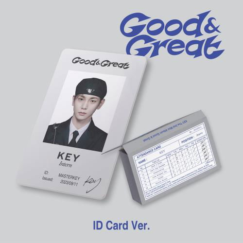 Cover for Key · Good &amp; Great (Digital Code + Merch) [QR Smart Album edition] (2023)