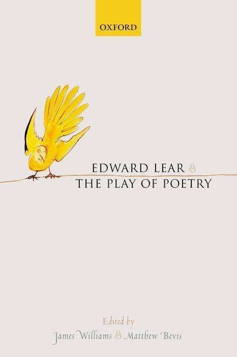 Cover for Williams · Edward Lear and the Play of Poetry (Paperback Book) (2019)