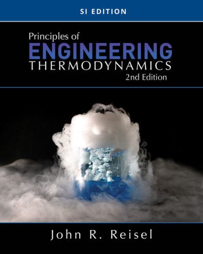 Cover for Reisel, John (University of Wisconsin, Milwaukee) · Principles of Engineering Thermodynamics, SI Edition (Paperback Book) (2021)