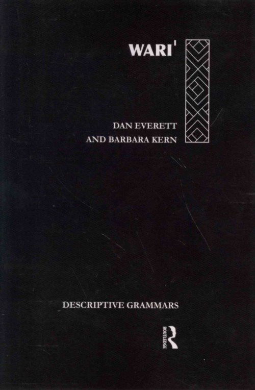 Cover for Daniel L. Everett · Wari - Descriptive Grammars (Paperback Book) (2013)