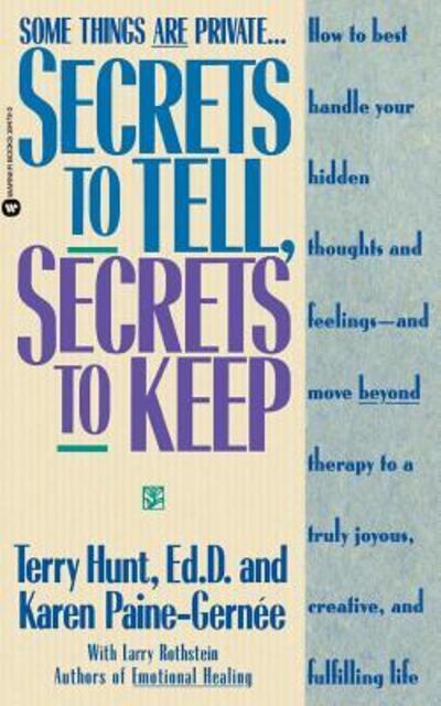 Cover for Terry Hunt · Secrets to Tell, Secrets to Keep (Paperback Book) (1994)