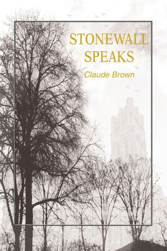 Cover for Claude Brown · Stonewall Speaks (Taschenbuch) (2005)