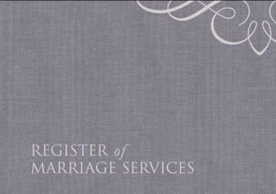 Cover for Church House Publishing · Register of Marriage Services (Hardcover Book) (2021)