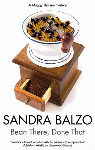 Cover for Sandra Balzo · Bean There, Done That (Hardcover Book) [Large type / large print edition] (2009)