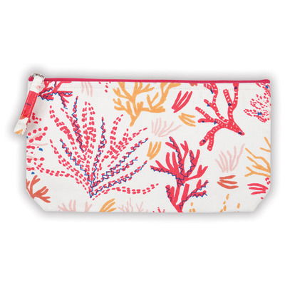 Cover for Lulie Wallace · Coral Handmade Embroidered Pouch (MERCH) (2016)