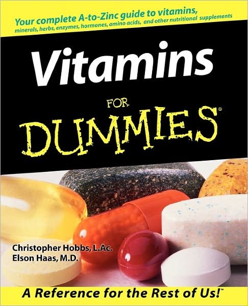 Cover for Christopher Hobbs · Vitamins For Dummies (Paperback Book) (1999)