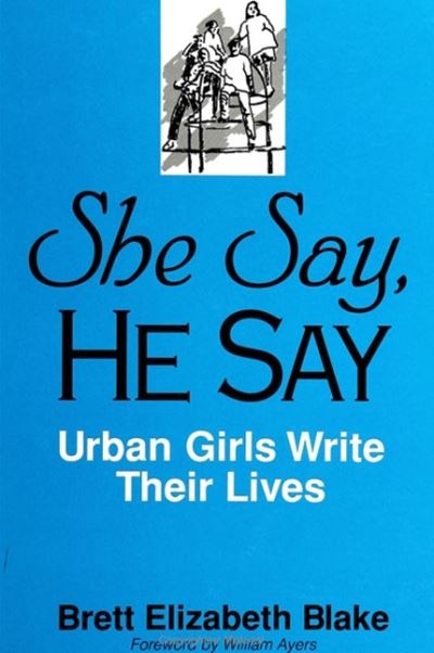 Cover for Brett Elizabeth Blake · She say, he say (Book) (1997)