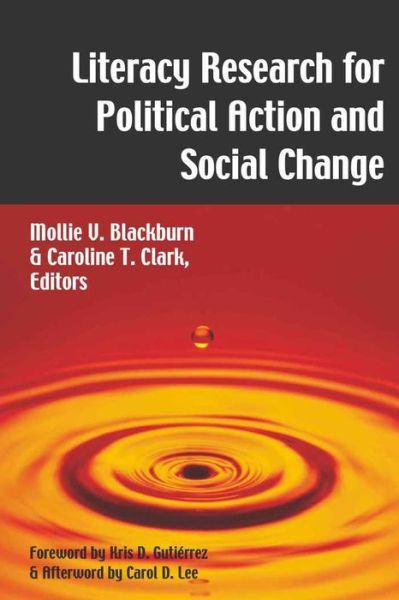 Cover for Literacy Research for Political Action and Social Change - Counterpoints (Paperback Book) (2007)