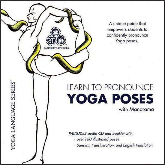 Cover for Manorama · Learn to Pronounce Yoga Poses (CD) [Digipack] (2007)
