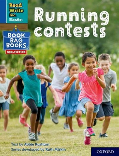 Cover for Abbie Rushton · Read Write Inc. Phonics: Running contests (Blue Set 6 Non-fiction Book Bag Book 2) - Read Write Inc. Phonics (Paperback Book) (2022)