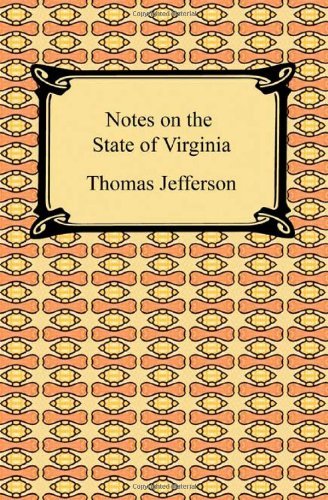 Cover for Thomas Jefferson · Notes on the State of Virginia (Paperback Bog) (2009)