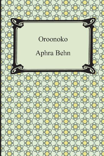 Cover for Aphra Behn · Oroonoko (Paperback Book) (2013)