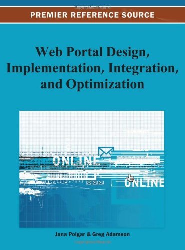 Cover for Jana Polgar · Web Portal Design, Implementation, Integration, and Optimization (Hardcover Book) (2013)