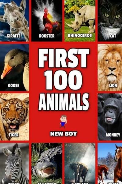 Cover for New boy · First 100 Animals (Paperback Bog) (2017)