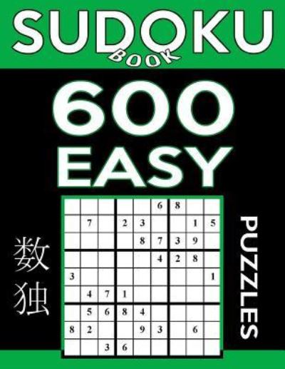 Cover for Sudoku Book · Sudoku Book 600 Easy Puzzles (Paperback Bog) (2017)