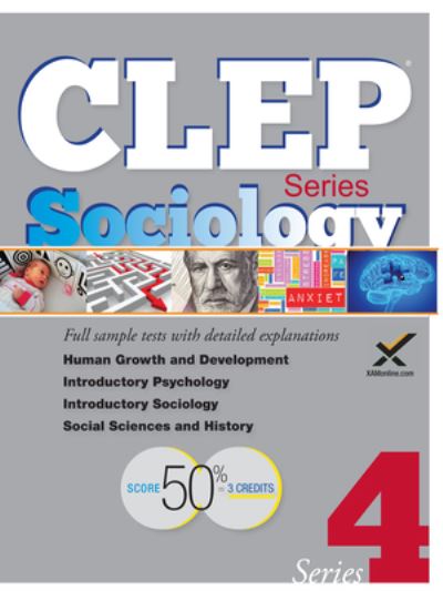 Cover for Sharon A Wynne · CLEP Sociology Series 2017 (Pocketbok) (2016)