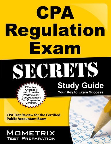 Cover for Cpa Exam Secrets Test Prep Team · Cpa Regulation Exam Secrets Study Guide: Cpa Test Review for the Certified Public Accountant Exam (Taschenbuch) [Stg edition] (2023)