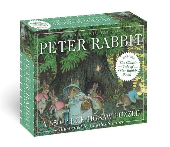 Cover for Beatrix Potter · The Classic Tale of Peter Rabbit 200-Piece Jigsaw Puzzle and   Book: A 200-Piece Family Jigsaw Puzzle Featuring the Classic Tale of Peter Rabbit! - The Classic Edition (GAME) (2021)